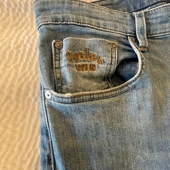 Pepe Jeans Holborne Men's Blue Mid Rise Straight Fit Denim Jeans Size 32 - Picture 7 of 11